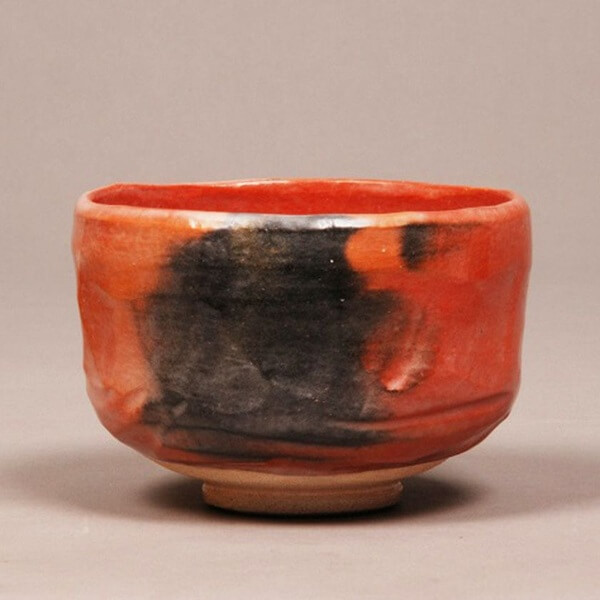 松楽窯・茶碗 赤楽（101413）