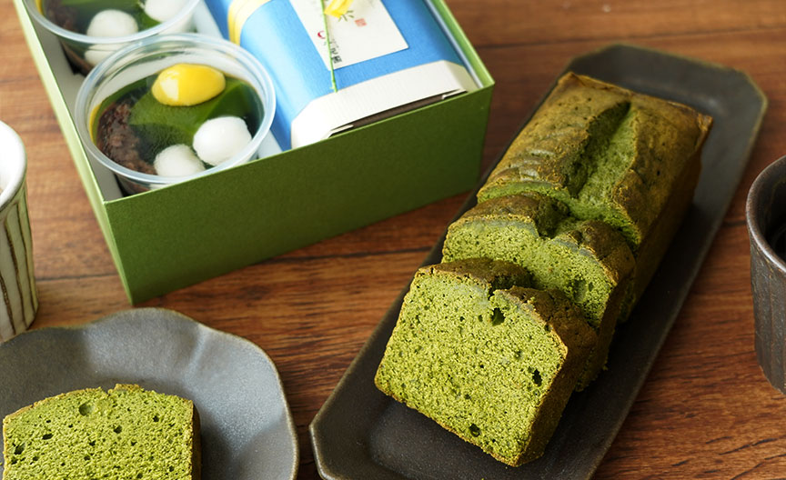千紀園（せんきえん）の【父の日限定パッケージ】宇治抹茶とブランデーのパウンドケーキ