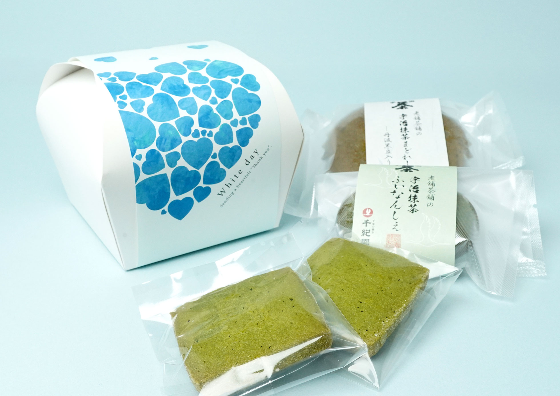 老舗茶舗千紀園の宇治抹茶焼き菓子はホワイトデーにおすすめ